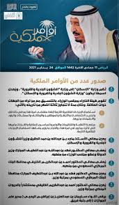 * بالإضافة الى ذلك صدرت أوامر ملكية أخرى منها: Ø£ÙˆØ§Ù…Ø± Ù…Ù„ÙƒÙŠØ© Ø³Ø¹ÙˆØ¯ÙŠØ© Ø¬Ø¯ÙŠØ¯Ø© ÙˆØ¥Ø¹ÙØ§Ø¡ Ø§Ù„ÙˆØ²Ø±Ø§Ø¡ Ùˆ ÙÙ‡Ø¯ Ø§Ù„Ù…Ø¨Ø§Ø±Ùƒ Ù…Ø­Ø§ÙØ¸ Ø¨Ù†Ùƒ Ù…Ø±ÙƒØ²ÙŠ Ø«Ù‚ÙÙ†ÙŠ