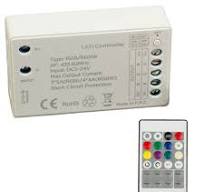 RGB Controller, RGBW LED Light Control Wireless Remote for 5050 3528 LED  Strip