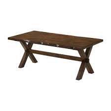 Does anyone have any tips or guides they've used for making their own hairpin legs? Coupla Cross X Leg Coffee Table Walnut Homes Inside Out Target