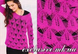 схемы вязания простые ажурные узоры спицами схемы и описание для начинающих Krupnye Uzory Spicami Shemy I Opisanie Salon Eksklyuzivnogo Vyazaniya Vyazanie Uzory Shemy Vyazaniya
