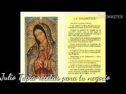 Porque ha mirado la humillación de su esclava. Oracion A Nuestra Sra Magnifica Mi Oracion Para Todo Mal Youtube