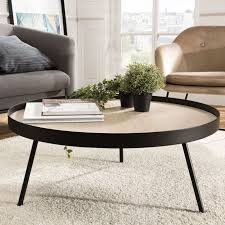 Table Basse Ronde Plateau Effet Bois Clair Bangalore Bois Clair Pier Import La Redoute En 2020 Table Basse Ronde Table Basse Table De Salon