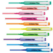 Here's another highlighter with a big footprint in your pencil case. Stabilo Color Swing Cool Pocket Highlighter Marker Colour Office School Pen Cool Pocket Sw Coisas De Papelaria Materiais Escolares Bonitos Ideias Para Cadernos