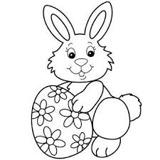 Easter Bunny Clipart Black And White Free Novocom Top