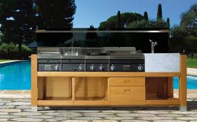 Prefab outdoor kitchen should be as functional and attractive as an indoor kitchen, with all the amenities you are used to. Modular Outdoor Kitchens Contemporary Outdoor Kitchen Units By Outcook