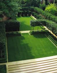 Like How The Lawn Is Framed Modern Garden Design Backyard Landscaping Designs Modern Garden