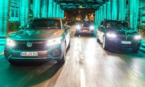 Audi sq7 and sq8 are coming to america to take on bmw x5/x6 m50i. Vw Touareg V8 Audi Sq8 Bmw X5 M50d Vergleichstest Autozeitung De