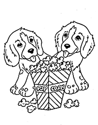 Cute Puppy Coloring Pages For Kids Free Printable Animals Coloring Sheets We have over 50 really cute designs that will help you occupy and educate your young children and students. free printable animals coloring sheets wordpress com