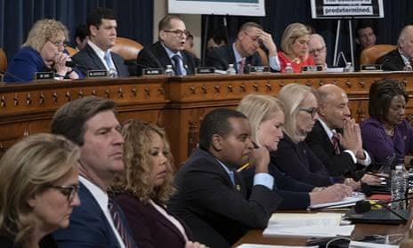 House panel edits Trump articles of impeachment in rare evening session | Trump impeachment inquiry (2019) | The Guardian