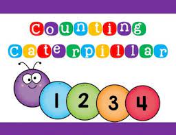 number line counting caterpillar by melissa moran tpt