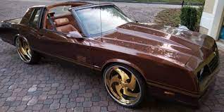 87' chevy monte carlo ss on asanti af864 24s. 1987 Chevrolet Monte Carlo Ss On 24 Inch Wheels Big Rims Custom Wheels