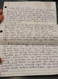I could see myself in the future using i hope this inspires you to write a letter to your future self. Inspiring Nursing Student Finds Sweet Anonymous Note Of Encouragement In Textbook