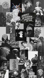 Black And White Blackandwhite Rennaisanceart Grunge Wallpaper Black White Vaporwave In 2020 Black Aesthetic Wallpaper Edgy Wallpaper Iconic Wallpaper