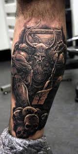 Realistisches wikingertattoo von odin auf dem arm. Top 57 Best Odin Tattoo Ideas 2021 Inspiration Guide