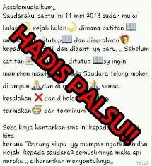 Pendapat ulama tentang hadis palsu bulan rajab dan cara menyikapinya. Espiranza D Hearty Hadis Palsu Bulan Rejab