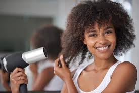 It is recommended to use a professional blow drying machine when blow drying natural hair. How To Find The Best Blowdryer For Natural Hair