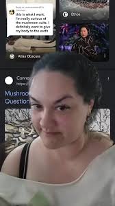 The mushroom burial shroud...