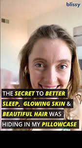 The Secret To Glowing Skin Beautiful Hair And Better Sleep Was Hiding In My Pillowcase Video Glowing Skin Skin Younger Skin