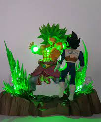 ドラゴンボールzベジータvsブロリーdiyledナイトライトledテーブルランプ ドラゴンボール ベジータ ナイトライト