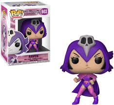 Amazon.com: Funko POP TV: Teen Titans GO! The Night Begins to Shine - Raven  Collectible Figure : Funko: Toys & Games