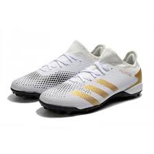 Predator mutator 20.3 laceless turf boots. Adidas Predator Mutator 20 3 L Tf Low Gold Grey White Football Boots Adidas Predator 66