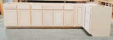 Our cabinets also feature dove tail drawers, 6 way adjustable hinges, and can be painted or … Unfinished Kitchen Cabinets Builders Discount Center