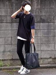 jin l h pのトートバッグを使ったコーディネート wear ファッションコーディネート トートバッグ ファッション