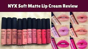 Hello everyone, today i am going to share with you a review with swatches on nyx soft matte lip creams. Nyx Soft Matte Lip Cream Review
