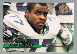 1993 TSC Super bowl XXVIII JEFF BRYANT #437 Seahawks