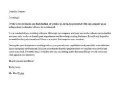 You can use a temporary layoff letter if you anticipate employees returning soon. Free 5 Contractor Termination Letters In Pdf