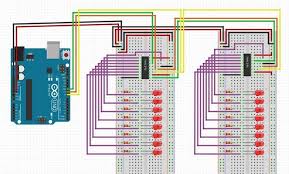 Lerne In Diesem Arduino Tutorial Mehrere 74hc595 S 74hc595 Arduino Diesem Electronic Lerne Mehrere Tutorial Arduino Projeleri Arduino Matematik