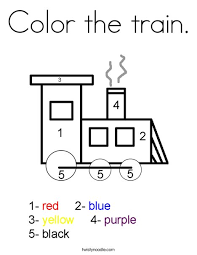 Free printable train coloring pages and download free train coloring pages along with coloring pages for other activities and coloring sheets. Color The Train Coloring Page Twisty Noodle