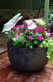 Maybe you would like to learn more about one of these? Pin By Cindy Melzer On My Garden Tour Iron Planters Cast Iron Pot Antique Cast Iron