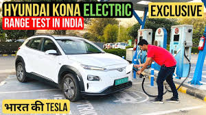 The kona debuted in june 2017 and the production version was. Hyundai Kona Electric Range Test In India à¤à¤• à¤š à¤° à¤œ à¤® à¤‡à¤¤à¤¨ à¤šà¤²à¤¤ à¤¹ Youtube