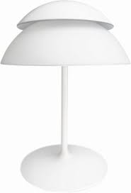 Best Buy Philips Hue Beyond Dimmable Led Smart Table Lamp White 798082 White Table Lamp Hue Philips Smart Table
