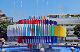 Here, gravel covers a walkway leading to a fire feature, acting as a filter for rainwater to percolate back into the soil. 9 Fascinating Fountains Around The World From The Grapevine
