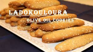 Olive Oil Cookies Greek Ladokouloura Vegan Youtube
