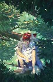 Princess mononoke is a work that depicts such a collision of cultures. Princess Mononoke San By Spiridt On Deviantart
