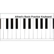 Alfreds Basic Keyboard Chart