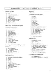 Useful Phrases For Discussion And Debate In English Eslbuzz Learning English In 2020 Learn English English Topics For Speaking English Debate