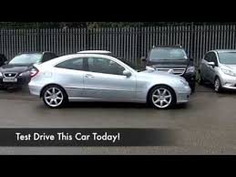 Mercedes Benz C Class Sport Coupe 2006 C200k Evo Panorama Se 3dr Auto Bn56ozb Youtube