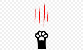 cat claw paw scratching png 500x500px cat black cat brand cartoon cat tree download free