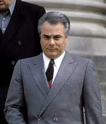 Is binge eating or lying down? John Gotti The Boss