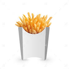Download Packreate Large French Fries Packaging Psd Mockup