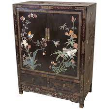 Asia • asian, china • chinese. Chinese Coromandel And Lacquer Cabinet Shanghai China Shinuazri Dom