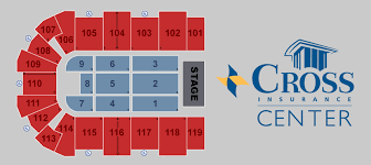Seating Charts Cross Insurance Center