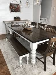 Pin By Shelby Rushing On Painted Furniture Dining Room Makeover Farmhouse Dining Room Table Modern Farmhouse Dining
