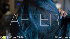 Find hair salons near you or browse our salon directory. Salon Vie Hair Color Tutorial Video Of Blue Hair Transormation Youtube