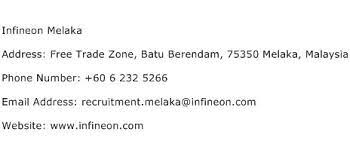 Cara update no telefon tac kwsp tanpa perlu ke kwsp. Infineon Melaka Address Contact Number Of Infineon Melaka