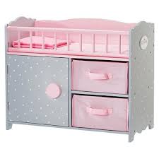 Namely, some models also include a bath, washing machine, feeding station area and some changing station might be cribs. Baby Doll Changing Table Target